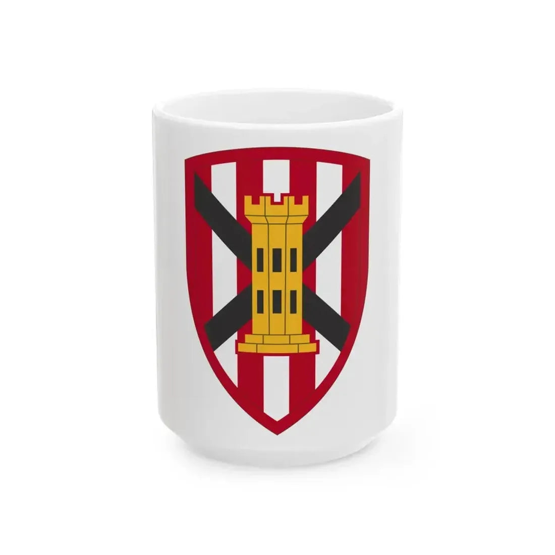 7 Engineer Brigade (U.S. Army) White Coffee Mug 15oz - Go Mug Yourself