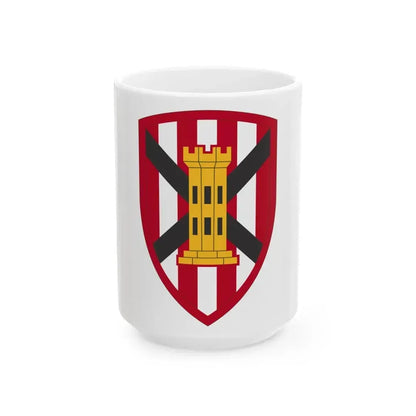 7 Engineer Brigade (U.S. Army) White Coffee Mug 15oz - Go Mug Yourself