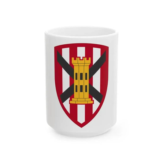 7 Engineer Brigade (U.S. Army) White Coffee Mug 15oz - Go Mug Yourself