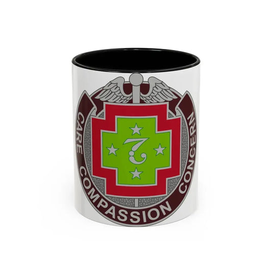 7 Field Hospital (U.S. Army) Accent Coffee Mug 11oz Black - Go Mug Yourself