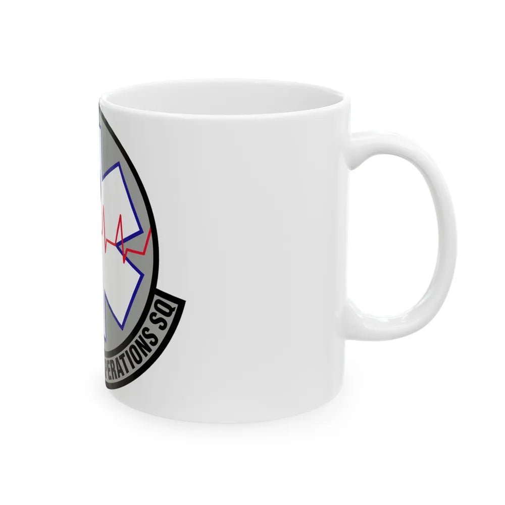 7 Healthcare Operations Squadron AFGSC (U.S. Air Force) White Coffee Mug-Go Mug Yourself