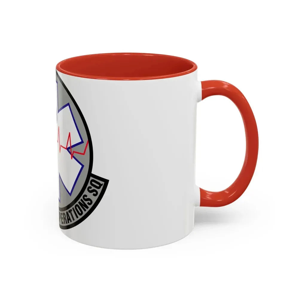 7 Healthcare Operations Squadron AFGSC (U.S. Air Force) Accent Coffee Mug - Go Mug Yourself