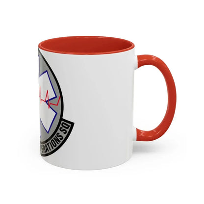 7 Healthcare Operations Squadron AFGSC (U.S. Air Force) Accent Coffee Mug - Go Mug Yourself