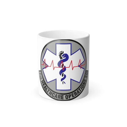7 Healthcare Operations Squadron AFGSC (U.S. Air Force) Color Changing Coffee Mug 11oz - Go Mug Yourself