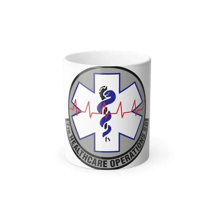 7 Healthcare Operations Squadron AFGSC (U.S. Air Force) Color Changing Coffee Mug 11oz - Go Mug Yourself