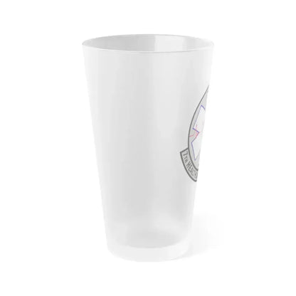 7 Healthcare Operations Squadron AFGSC (U.S. Air Force) Frosted Pint Glass 16oz - Go Mug Yourself