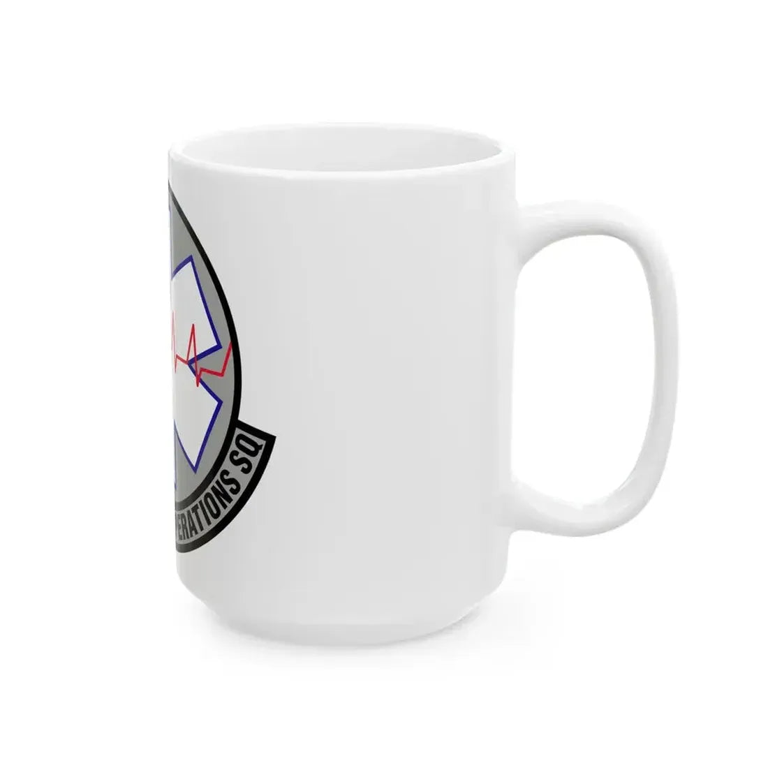 7 Healthcare Operations Squadron AFGSC (U.S. Air Force) White Coffee Mug - Go Mug Yourself