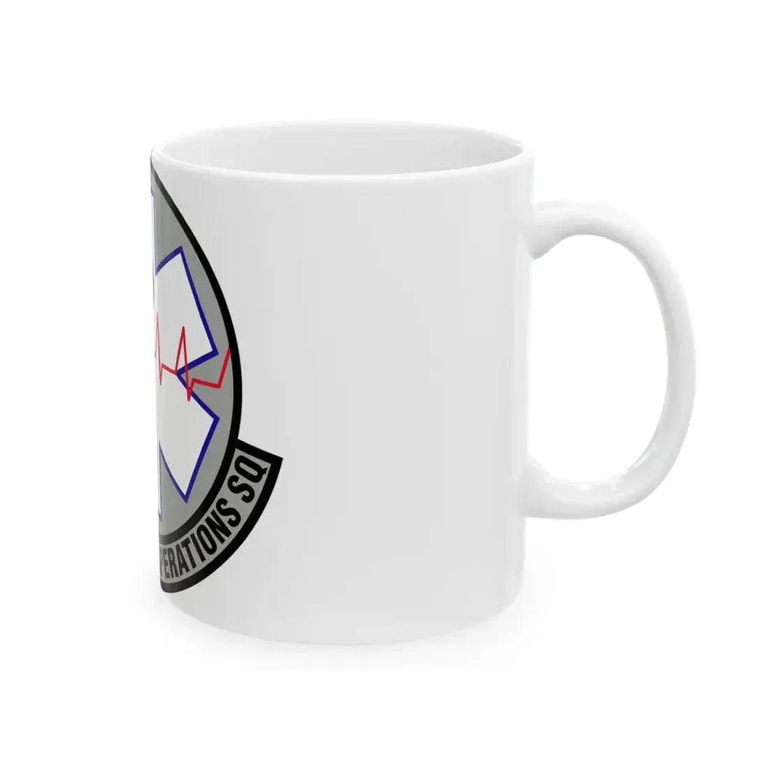 7 Healthcare Operations Squadron AFGSC (U.S. Air Force) White Coffee Mug - Go Mug Yourself