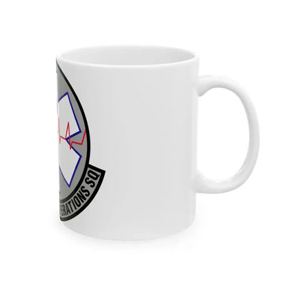 7 Healthcare Operations Squadron AFGSC (U.S. Air Force) White Coffee Mug - Go Mug Yourself