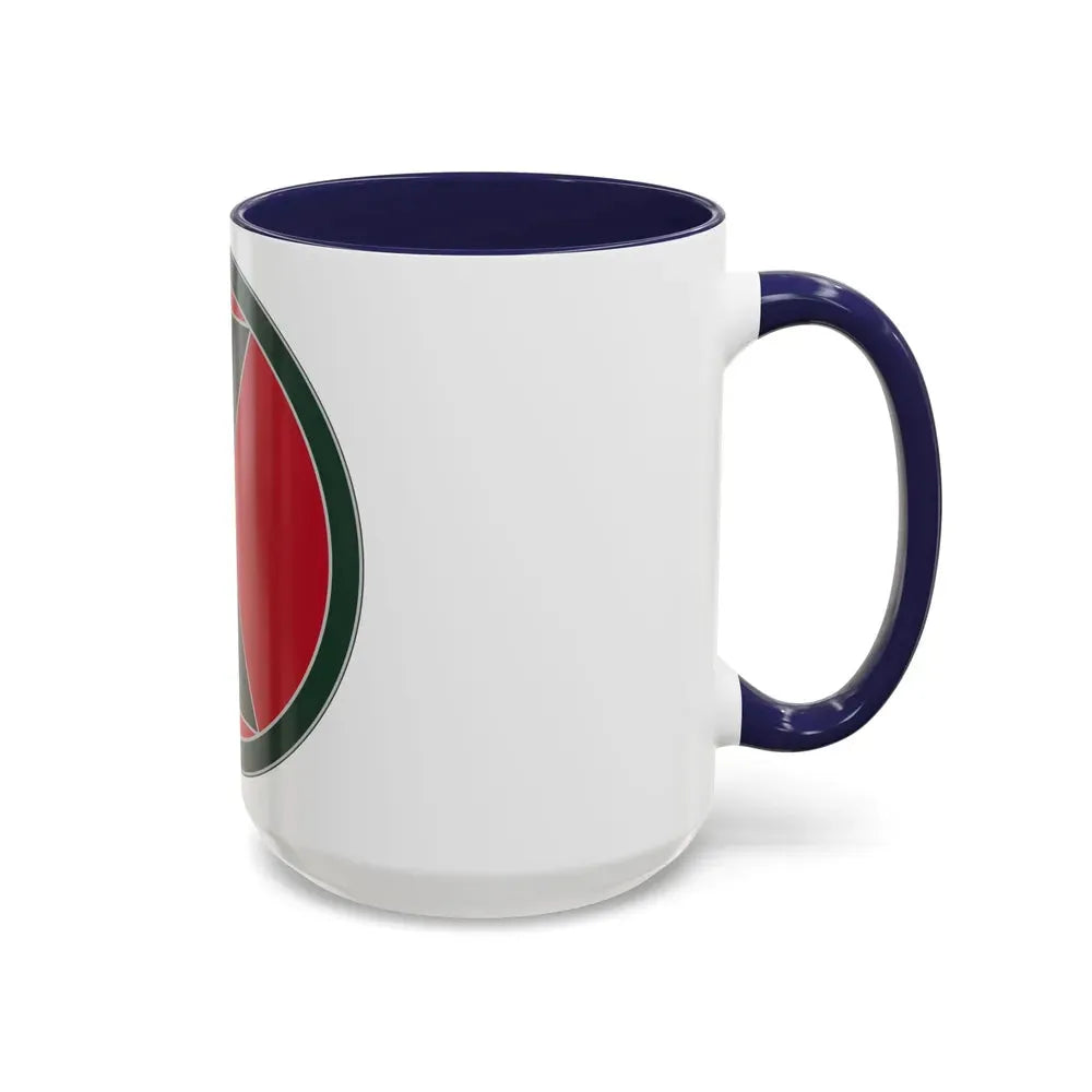 7 Infantry Division (U.S. Army) Accent Coffee Mug - Go Mug Yourself