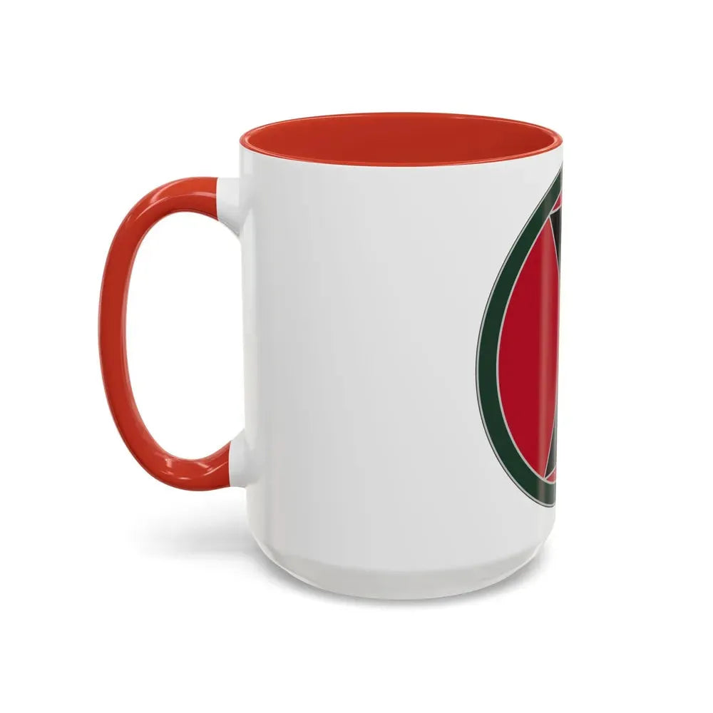 7 Infantry Division (U.S. Army) Accent Coffee Mug - Go Mug Yourself
