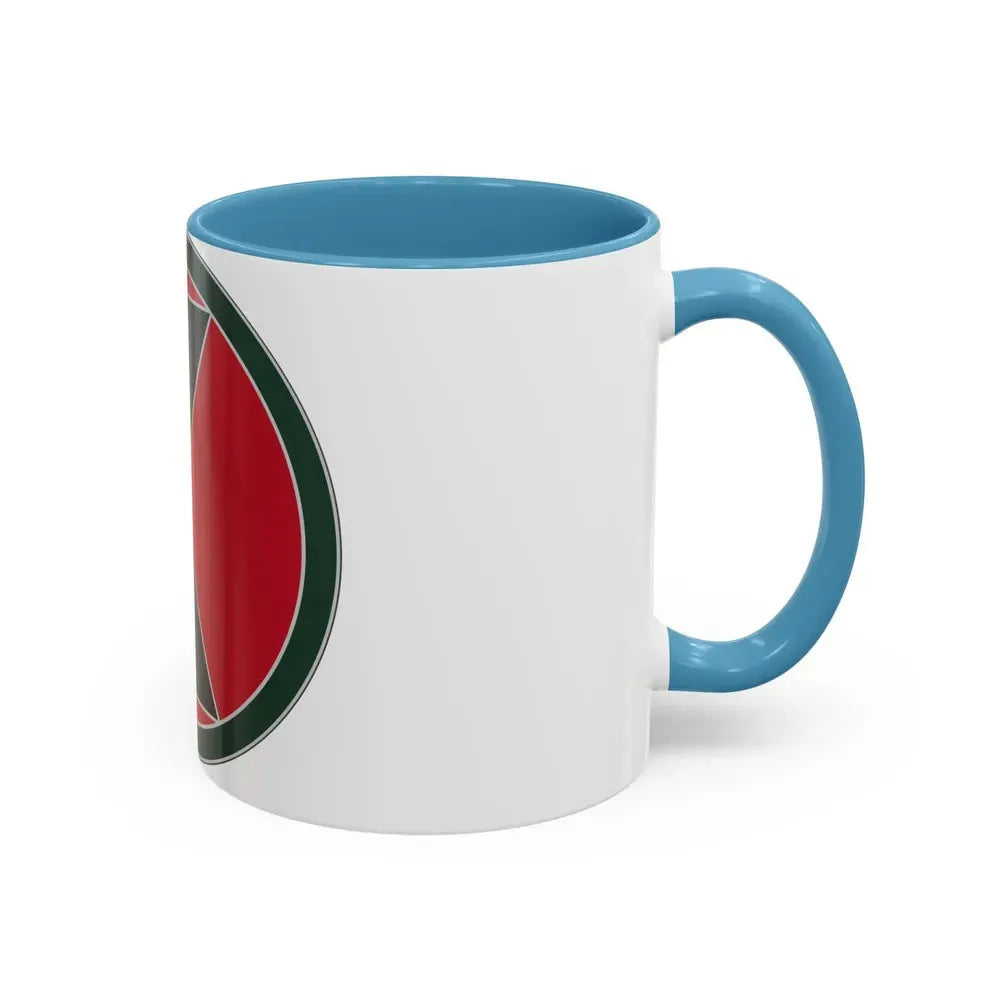 7 Infantry Division (U.S. Army) Accent Coffee Mug - Go Mug Yourself