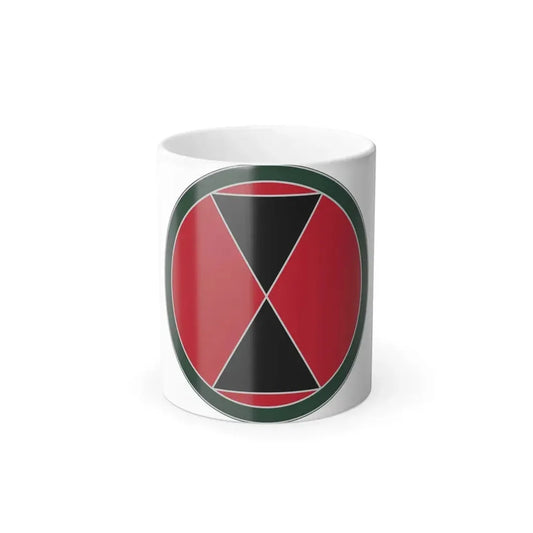 7 Infantry Division (U.S. Army) Color Changing Coffee Mug 11oz - Go Mug Yourself