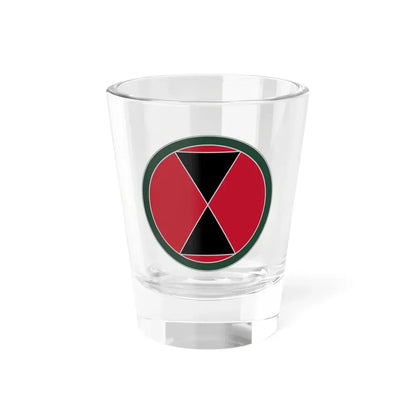 7 Infantry Division (U.S. Army) Shot Glass 1.5oz 1.5oz - Go Mug Yourself