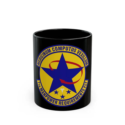 7 Manpower Requirements Flight AFMA (U.S. Air Force) Black Coffee Mug-11oz-Go Mug Yourself