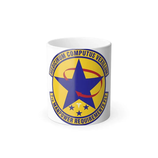 7 Manpower Requirements Flight AFMA (U.S. Air Force) Color Changing Coffee Mug 11oz - Go Mug Yourself