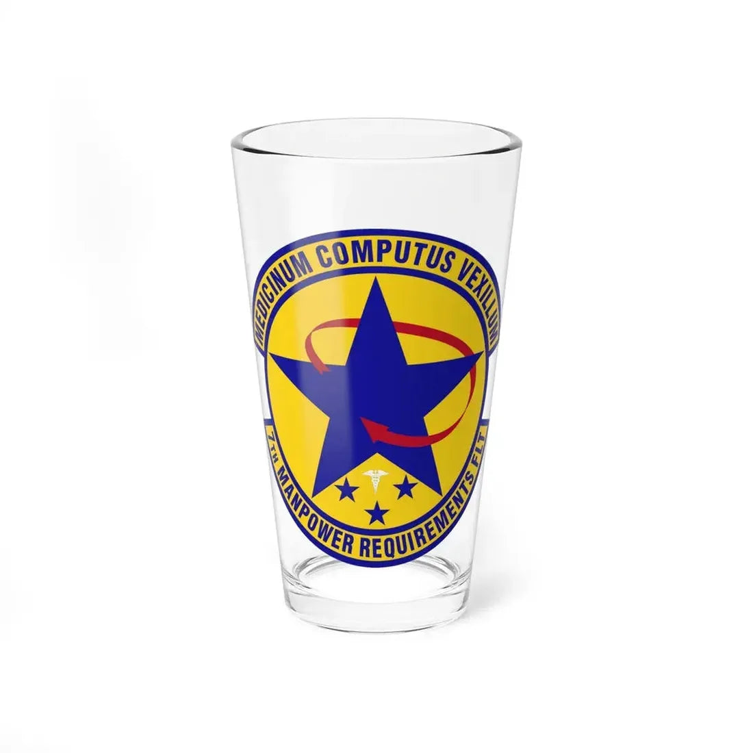 7 Manpower Requirements Flight AFMA (U.S. Air Force) Pint Glass 16oz 16oz - Go Mug Yourself
