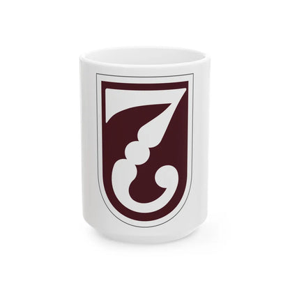 7 Medical Brigade 2 (U.S. Army) White Coffee Mug-15oz-Go Mug Yourself