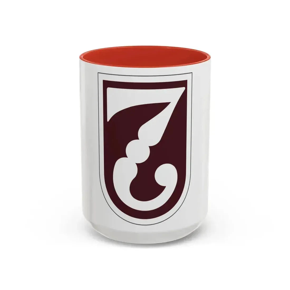 7 Medical Brigade 2 (U.S. Army) Accent Coffee Mug 15oz Red - Go Mug Yourself