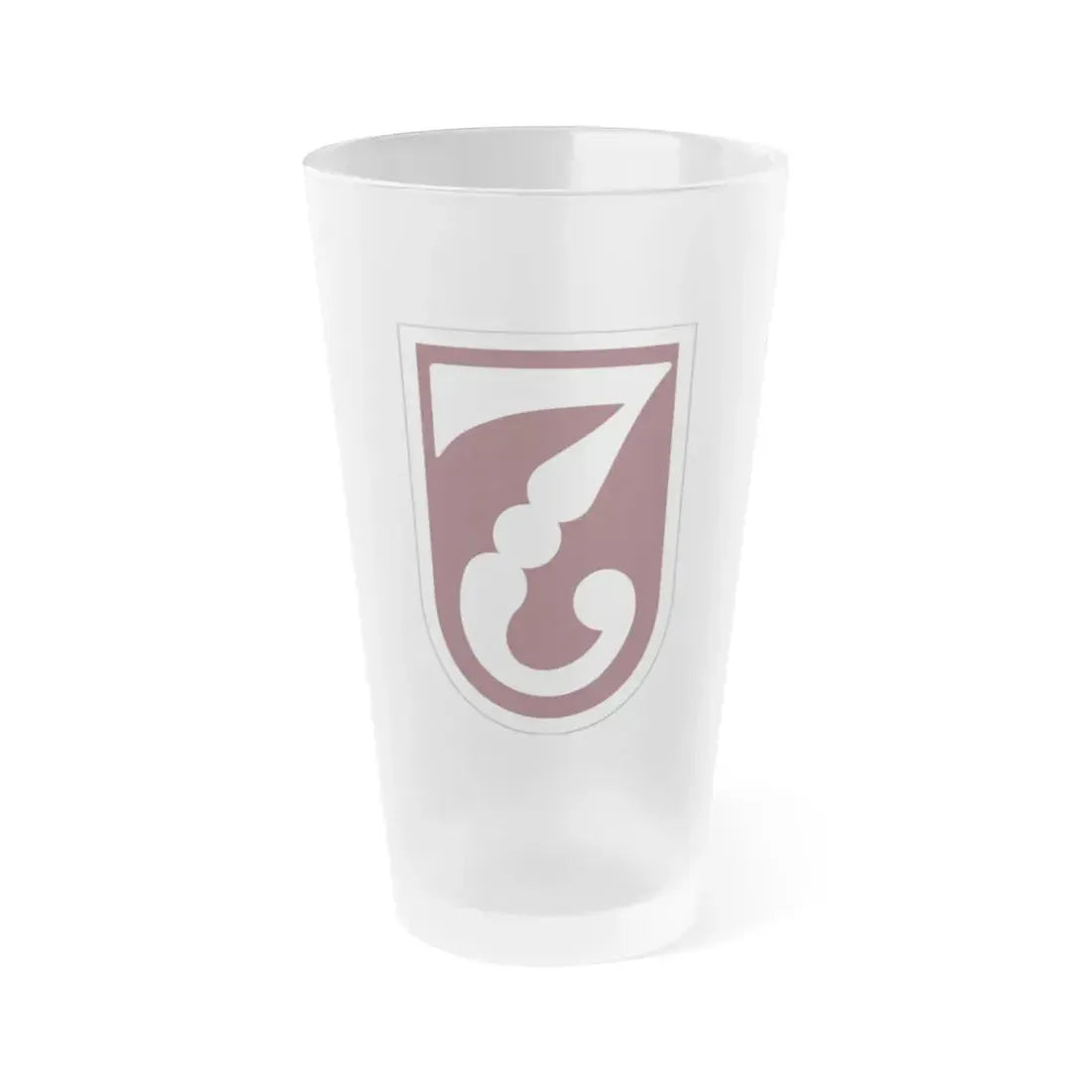 7 Medical Brigade 2 (U.S. Army) Frosted Pint Glass 16oz Default Title - Go Mug Yourself