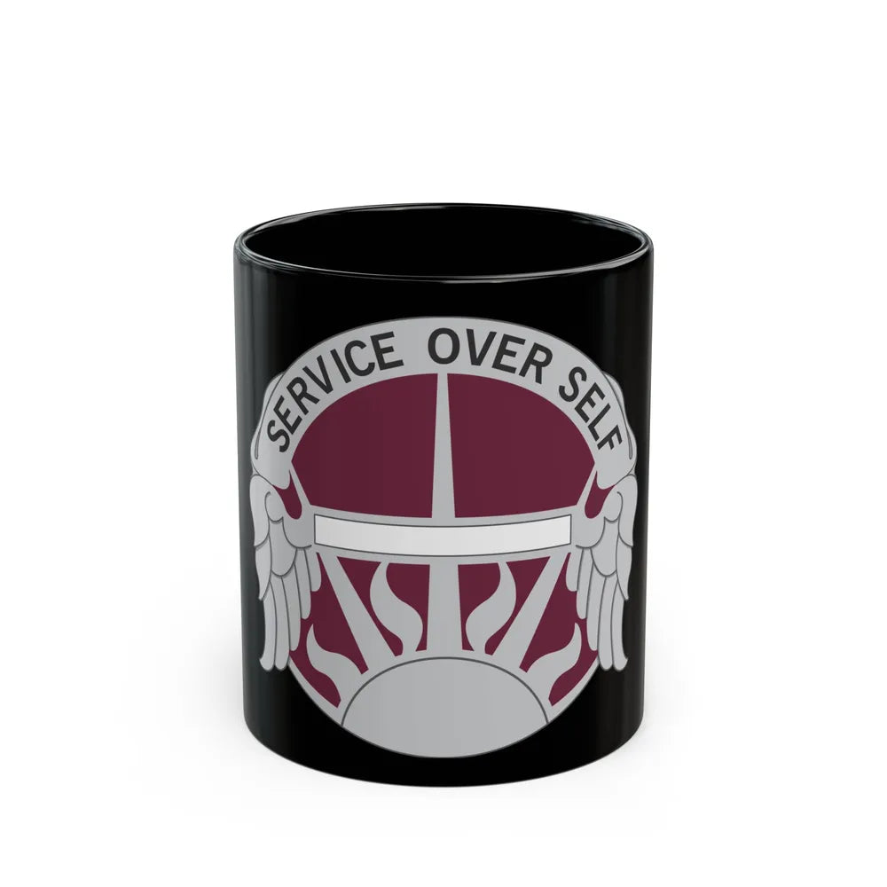 7 Medical Brigade (U.S. Army) Black Coffee Mug-11oz-Go Mug Yourself