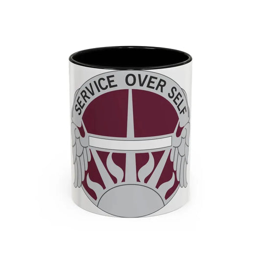 7 Medical Brigade (U.S. Army) Accent Coffee Mug 11oz Black - Go Mug Yourself