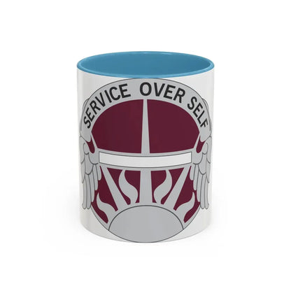7 Medical Brigade (U.S. Army) Accent Coffee Mug 11oz Light Blue - Go Mug Yourself
