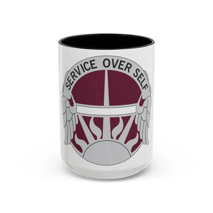 7 Medical Brigade (U.S. Army) Accent Coffee Mug 15oz Black - Go Mug Yourself