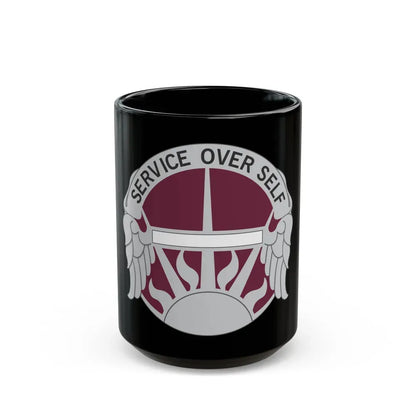 7 Medical Brigade (U.S. Army) Black Coffee Mug 15oz - Go Mug Yourself