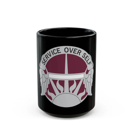 7 Medical Brigade (U.S. Army) Black Coffee Mug 15oz - Go Mug Yourself