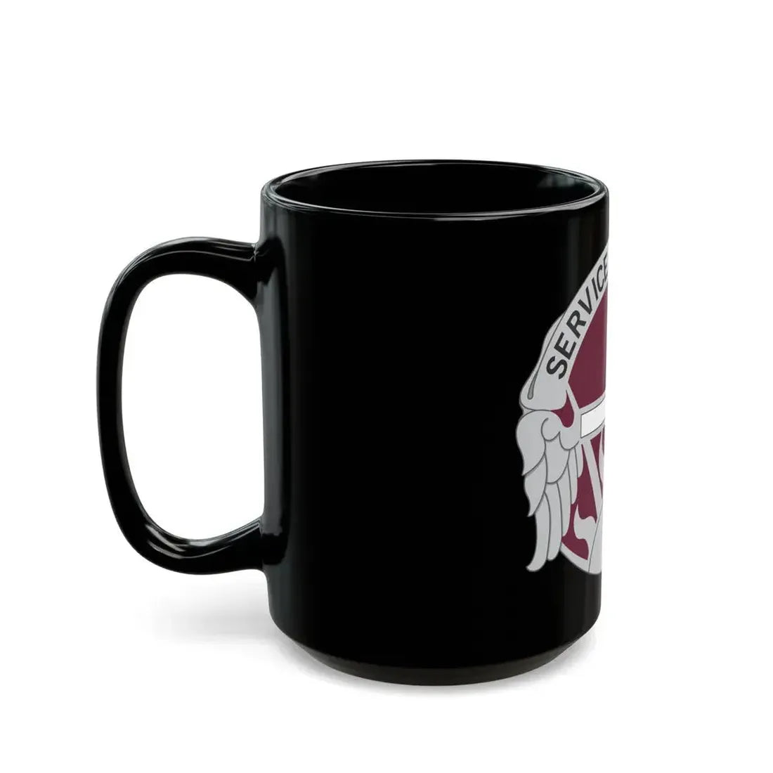 7 Medical Brigade (U.S. Army) Black Coffee Mug - Go Mug Yourself