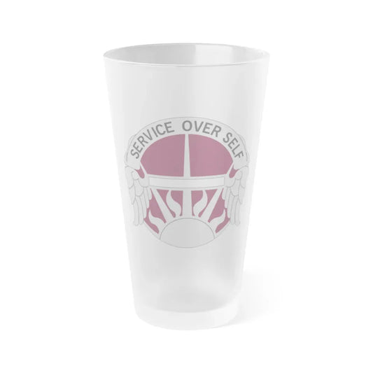 7 Medical Brigade (U.S. Army) Frosted Pint Glass 16oz Default Title - Go Mug Yourself