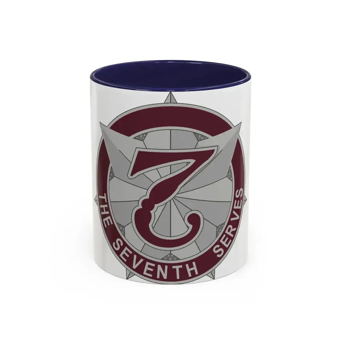 7 Medical Command 2 (U.S. Army) Accent Coffee Mug 11oz Navy - Go Mug Yourself
