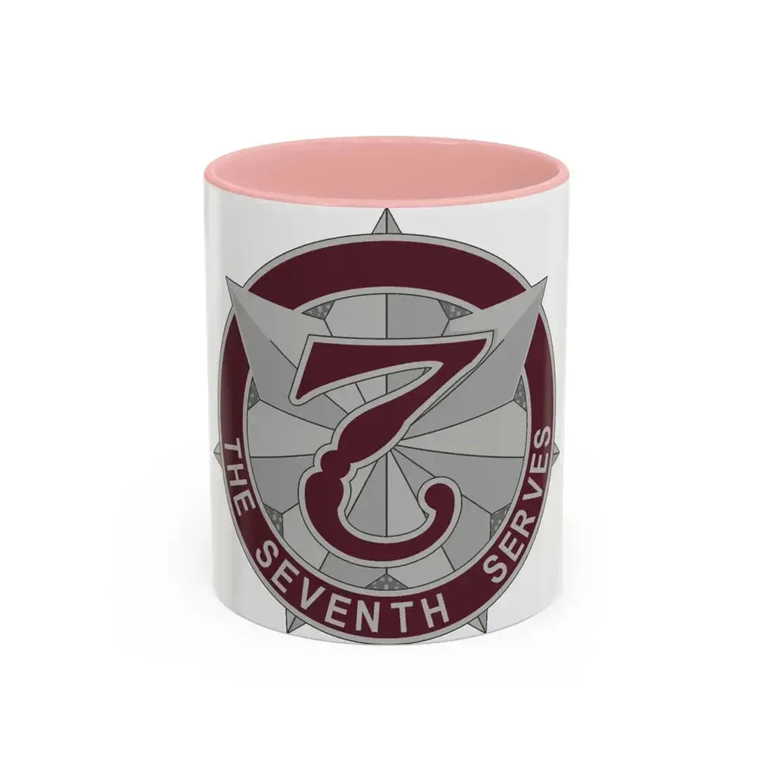 7 Medical Command 2 (U.S. Army) Accent Coffee Mug 11oz Pink - Go Mug Yourself