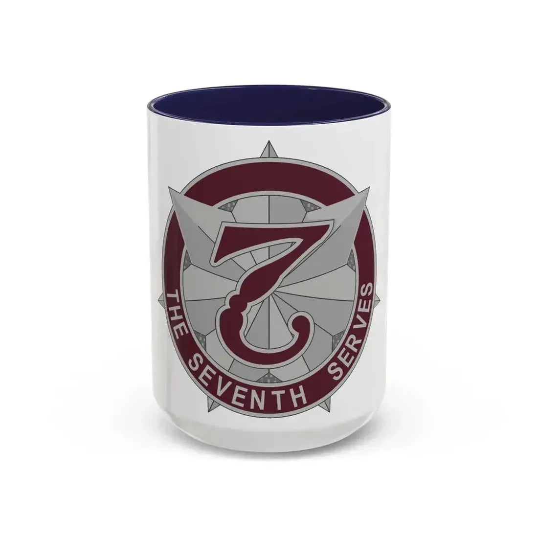 7 Medical Command 2 (U.S. Army) Accent Coffee Mug 15oz Navy - Go Mug Yourself