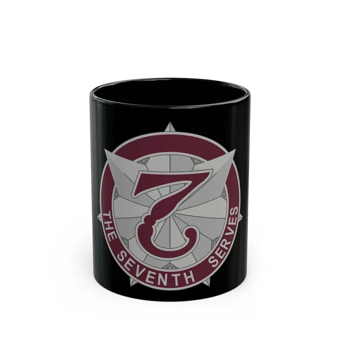 7 Medical Command 2 (U.S. Army) Black Coffee Mug 11oz - Go Mug Yourself