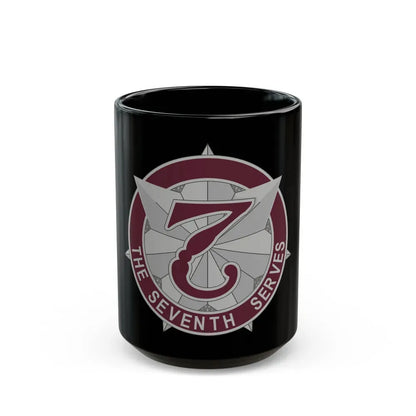 7 Medical Command 2 (U.S. Army) Black Coffee Mug 15oz - Go Mug Yourself