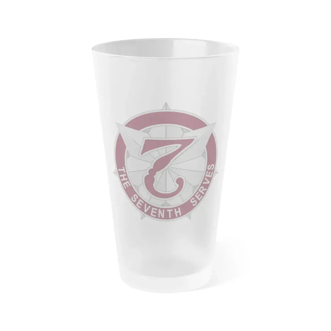 7 Medical Command 2 (U.S. Army) Frosted Pint Glass 16oz Default Title - Go Mug Yourself