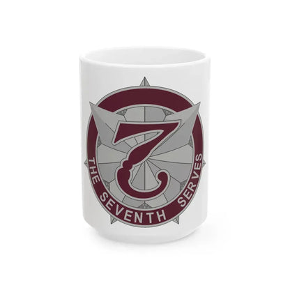 7 Medical Command 2 (U.S. Army) White Coffee Mug 15oz - Go Mug Yourself