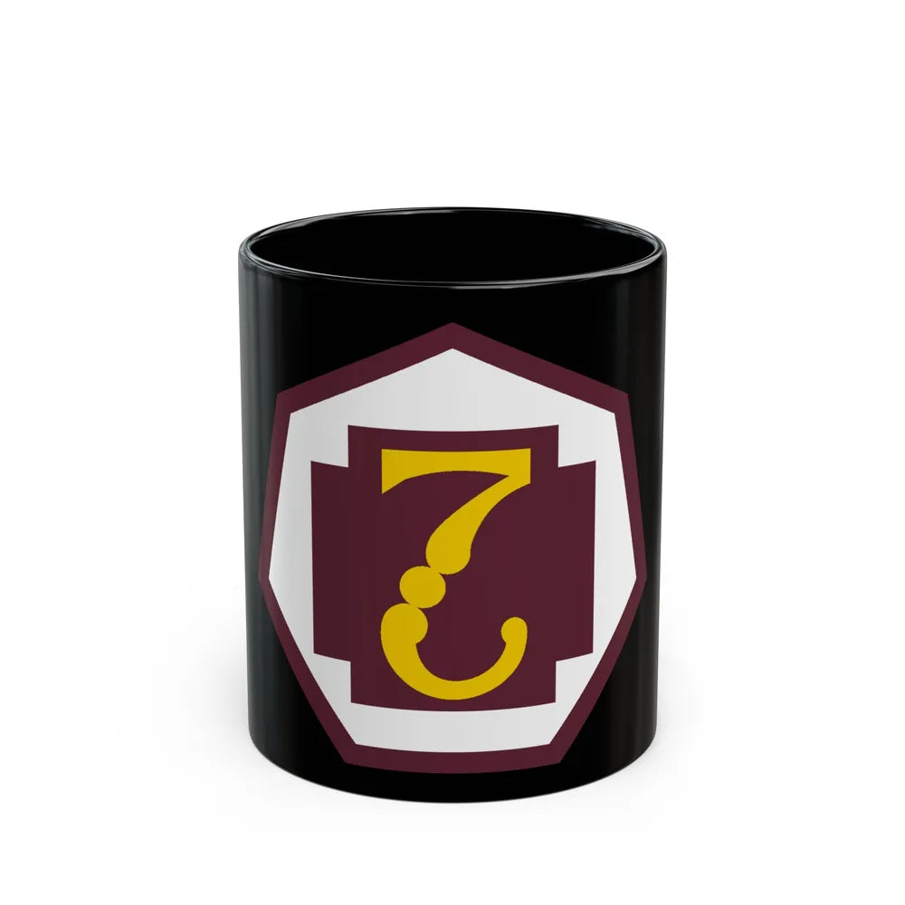 7 Medical Command (U.S. Army) Black Coffee Mug-11oz-Go Mug Yourself