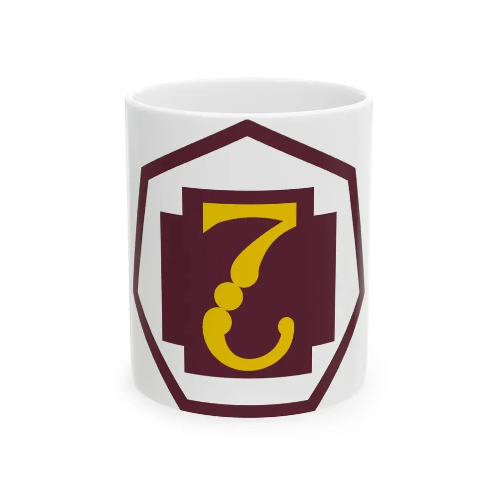 7 Medical Command (U.S. Army) White Coffee Mug 11oz - Go Mug Yourself