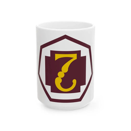 7 Medical Command (U.S. Army) White Coffee Mug 15oz - Go Mug Yourself