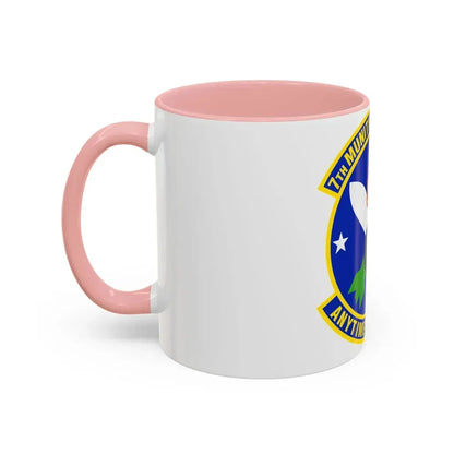 7 Munitions Squadron ACC (U.S. Air Force) Accent Coffee Mug - Go Mug Yourself