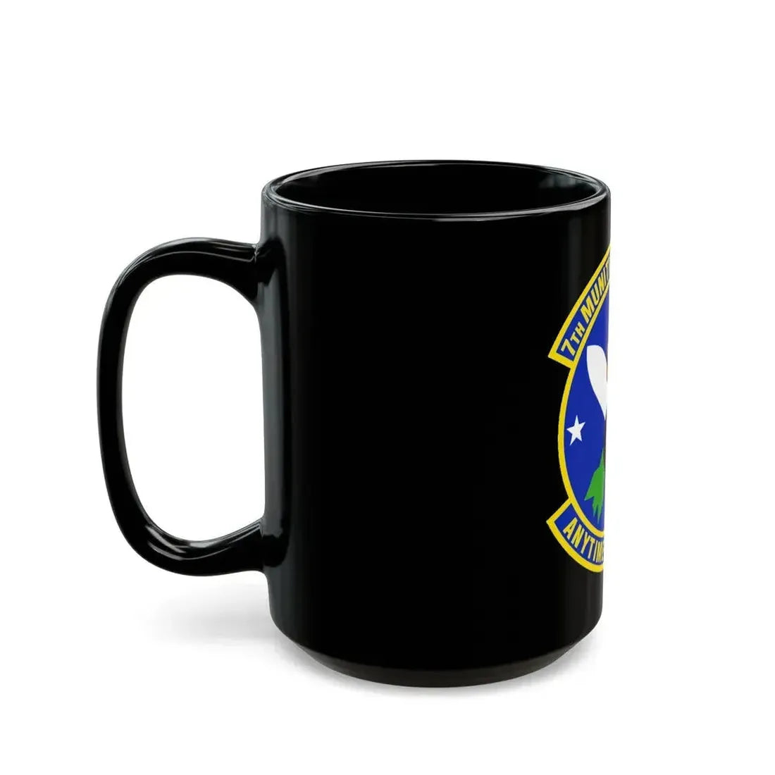 7 Munitions Squadron ACC (U.S. Air Force) Black Coffee Mug - Go Mug Yourself