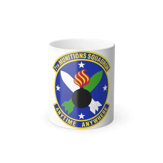 7 Munitions Squadron ACC (U.S. Air Force) Color Changing Coffee Mug 11oz - Go Mug Yourself