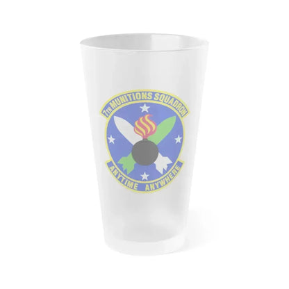 7 Munitions Squadron ACC (U.S. Air Force) Frosted Pint Glass 16oz 16oz Frosted - Go Mug Yourself