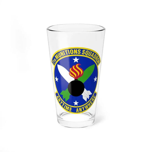 7 Munitions Squadron ACC (U.S. Air Force) Pint Glass 16oz 16oz - Go Mug Yourself