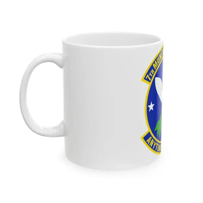 7 Munitions Squadron ACC (U.S. Air Force) White Coffee Mug - Go Mug Yourself
