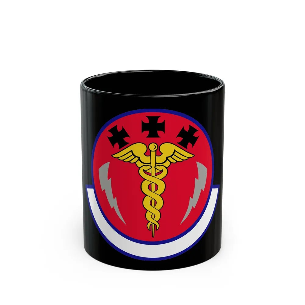 7 Operational Medical Readiness Squadron AFGSC (U.S. Air Force) Black Coffee Mug-11oz-Go Mug Yourself