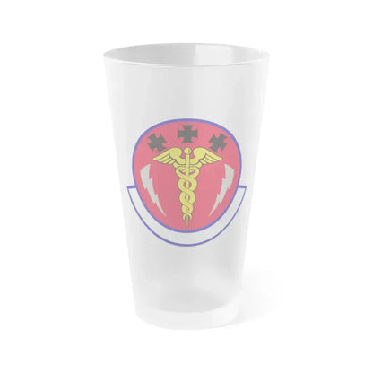 7 Operational Medical Readiness Squadron AFGSC (U.S. Air Force) Frosted Pint Glass 16oz 16oz Frosted - Go Mug Yourself